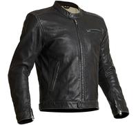 Halvarssons Idre Veste en cuir de moto, noir, taille 62 pour homme
