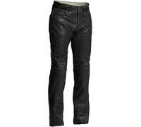 Halvarssons Seth Pantalon en cuir de moto, noir, taille 54 pour homme