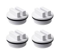 Halynor 4 Bouchons Hivernage Piscine 1,5 Pouce pour SP1022C Anti-Gel | Plastique PVC Robuste, Joint Torique Étanche, Prévention Gel, Bouchon Compatible avec Intex et Compatible avec Bestway
