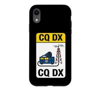Ham Radio CQ DX Amateur Operator Antenna Transceiver Design Coque pour iPhone XR
