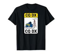 Ham Radio CQ DX Amateur Operator Antenna Transceiver Design T-Shirt
