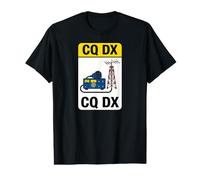 Ham Radio CQ DX Amateur Operator Antenna Transceiver Design T-Shirt Graphique avec Valeur