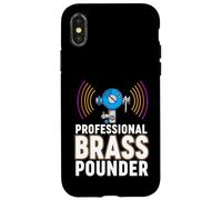 Ham Radio CW Professional Brass Pounder Morse Code Coque pour iPhone X/XS
