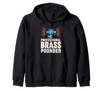 Ham Radio CW Professional Brass Pounder Morse Code Sweat à Capuche