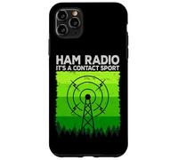 Ham Radio It's A Contact Sport Continuous Wave Amateur Radio Coque pour iPhone 11 Pro Max