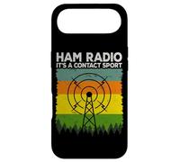 Ham Radio It's A Contact Sport Continuous Wave Amateur Radio Coque pour iPhone Air