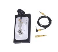 Ham Radio Morse avec structure à levier en métal, Tapper d'entraînement CW manuel avec câble de 3,5 mm et adaptateur de 6,35 mm pour bureau Utilisation manuelle Cw Sender Morse Accessoire