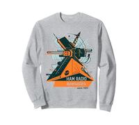 Ham Radio Opérateurs Radio Amateur Premier Contact Futuriste Sweatshirt