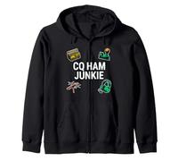 Ham Radio Operator CQ Ham Junkie Amateur Broadcaster Sweat à Capuche