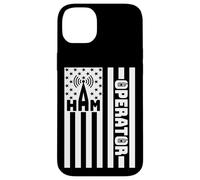 Ham Radio Operator | USA Flag Home Pride Amateur Radio Coque pour iPhone 14 Plus