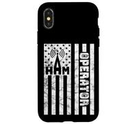 Ham Radio Operator | USA Flag Home Pride Amateur Radio Coque pour iPhone X/XS