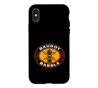 Ham Radio RTTY Operator Vintage Tube Baudot Babble Coque pour iPhone X/XS