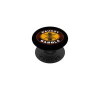 Ham Radio RTTY Operator Vintage Tube Baudot Babble PopSockets PopGrip Adhésif