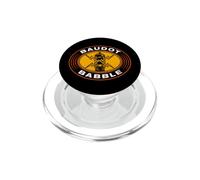 Ham Radio RTTY Operator Vintage Tube Baudot Babble PopSockets PopGrip pour MagSafe