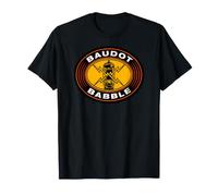 Ham Radio RTTY Operator Vintage Tube Baudot Babble T-Shirt