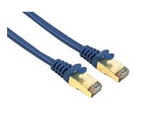 Hama 0,25m Cat5e Or Câble de Raccordement Réseau No Cat. 5e 5 Lan DSL Stp FTP