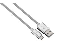 Hama 0,5m Micro USB Câble Aluminium en Nylon Données-câble Sync IPHONE IPAD Navi