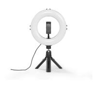 hama 00004657 hama SpotLight Smart 80 II Lampe annulaire à LED avec pied noir 9 watts