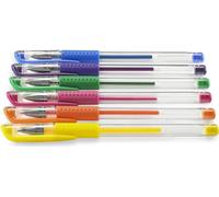 Hama 00007561 Stylo à encre gel Basic set de 6 couleurs mélangées