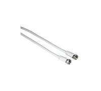 Hama 00011898 câble coaxial 3 m F M Blanc