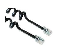 Hama 00044842 câble de téléphone 1,5 m Noir