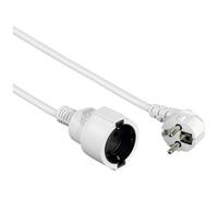Hama 00047866 alimentation Rallonge blanc 5 m H05VV-F 3G 1,5 mm²