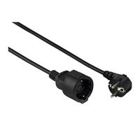 Hama 00047869 alimentation Rallonge noir 3 m H05VV-F 3G 1,5 mm²