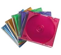 Hama - 00051166 - Boîtiers De Cd Slim, 25 Pack, Multicolore