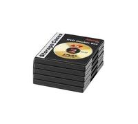Hama 00051294 étui disque optique Boîtier DVD 2 disques Noir