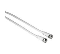 Hama 0011899 câble coaxial 1,5 m F M Blanc