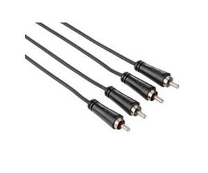 Hama 00122273 câble audio 3 m 2 x RCA Noir