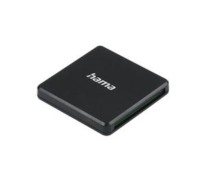 Hama 00124022 lecteur de carte mémoire USB 3.2 Gen 1 (3.1 Gen 1) Type-A Noir