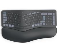 hama 00173071 hama WK-900 Clavier ergonomique sans fil noir