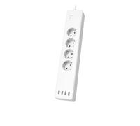 Hama 00176574 multiprise 1 m 4 sortie(s) CA Intérieure Blanc