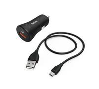 Hama 00178337 chargeur d'appareils mobiles Téléphone portable Noir Allume-cigare Auto