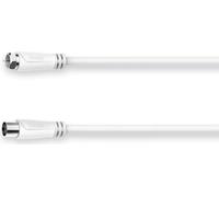 Hama 00179257 Câble coaxial 10 m type F coaxial blanc (00179257)