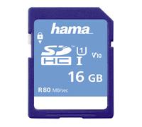 SDHC 16 GB classe 10 UHS-I 80 MB/S, emballage fin