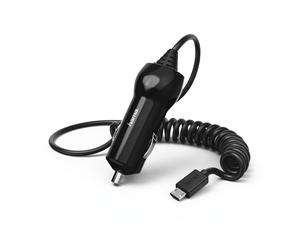 Hama 00183248 chargeur d'appareils mobiles Smartphone, Tablette Noir Allume-cigare Auto