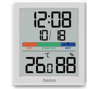 Hama 00185892 Hama Paros Thermo-hygromètre climat intérieur blanc