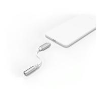 Adaptateur Lightning sur port audio 3, 5 mm, blanc
