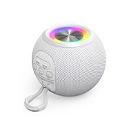 Hama Enceinte Bluetooth Ball Shape Speaker, 5 W, 5 modes lumineux, blanc