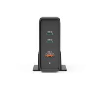 Station de charge USB-C univ., GaN, 3 ports, Power Delivery (PD), 5-28V/140