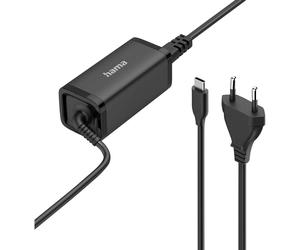Hama 00200022, Laptop, Drinnen/Draußen, 100 - 240 V, 45 W, 3.3 - 21 V, USB-to-DC Alimentation PC portable 45 W 3 A
