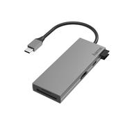 Hama 00200110 station d'accueil USB 3.2 Gen 1 (3.1 Gen 1) Type-C Gris