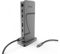 hama 00200200 Hama Station d'accueil USB-C 10 ports gris