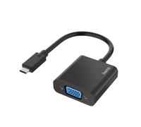 Hama 00200317 câble vidéo et adaptateur USB Type-C VGA (D-Sub) Noir