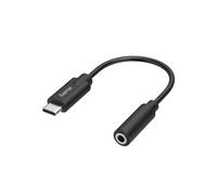 hama 00200318 hama 200318 adaptateur pour casque USB C/3,5 mm jack