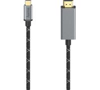 Hama 00200507 Adaptateur de câble vidéo 1,5 m USB type-C HDMI noir (00200507)