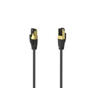 Hama 00200692 câble de réseau Noir 1,5 m Cat8 S/FTP (S-STP)