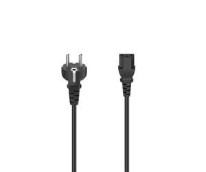 Hama 00200738 câble électrique Noir 2,5 m Prise d'alimentation type C Coupleur C14